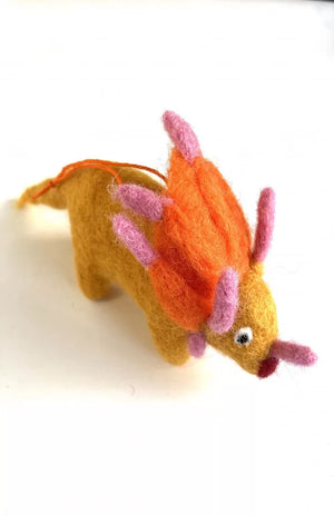 Felt Dinosaur Ornaments