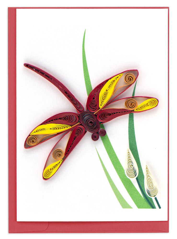 Dragonfly Petite Quilling Card