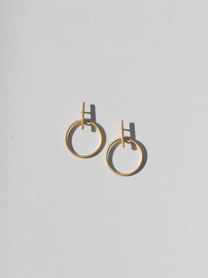 Luxe Gold Outline Earrings