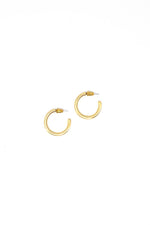 Small Gold Hoops 1"