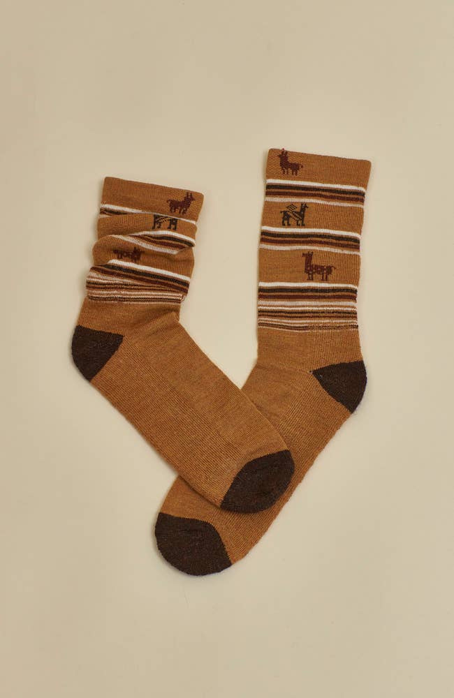 Alpaca Trio Socks
