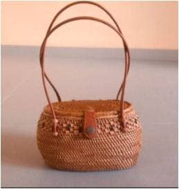Ata Sewing Basket Handbag