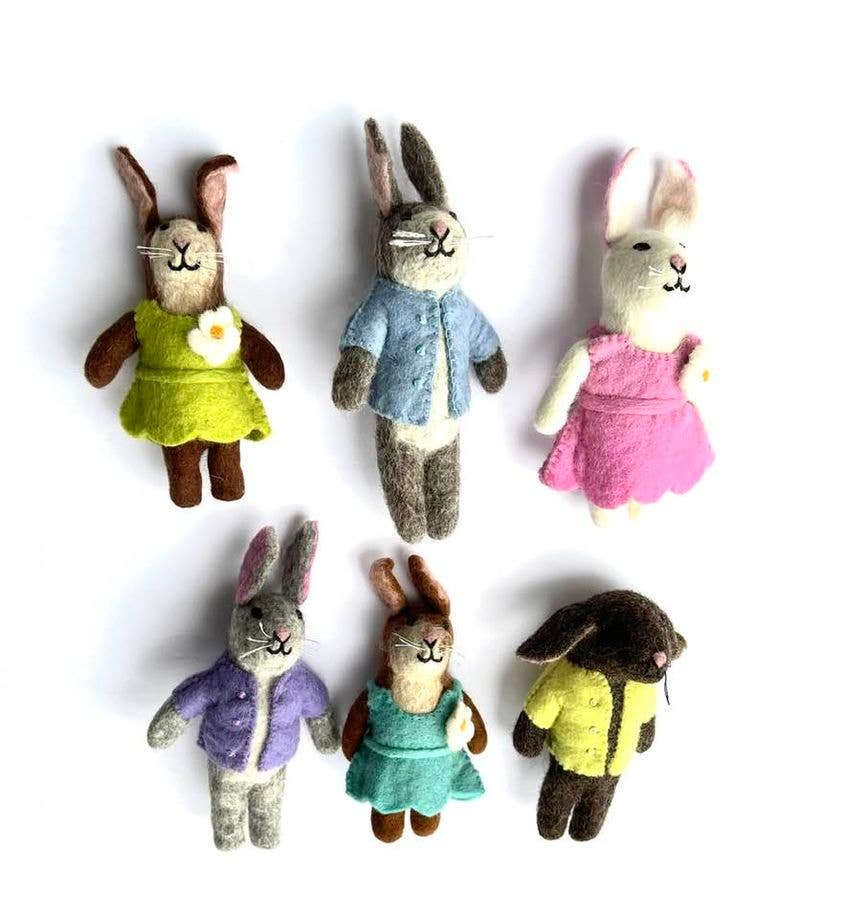 Felt Bunny Dolls