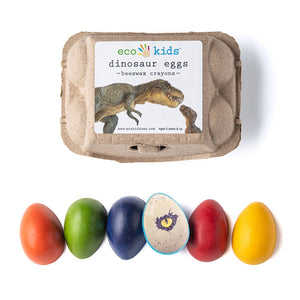 Dino Egg Beeswax Crayons
