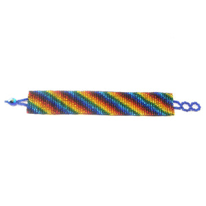
                
                    Load image into Gallery viewer, Beaded Rainbow Friendship Bracelet
                
            