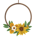 Sunflower Cane Wreath
