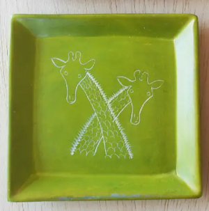 
                
                    Load image into Gallery viewer, Square Soapstone Dish - Animals
                
            