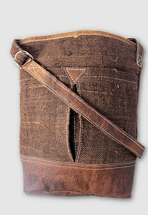 Wild Hemp & Leather Bag