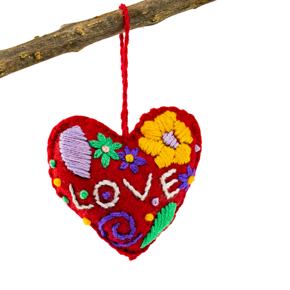 Love Corazon Ornament