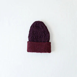 Reversible Cable Hat