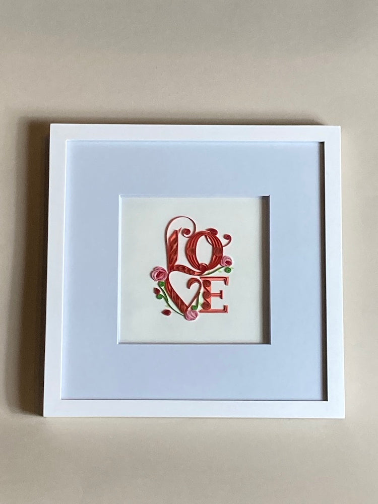 
                
                    Load image into Gallery viewer, Love Quilling Card
                
            