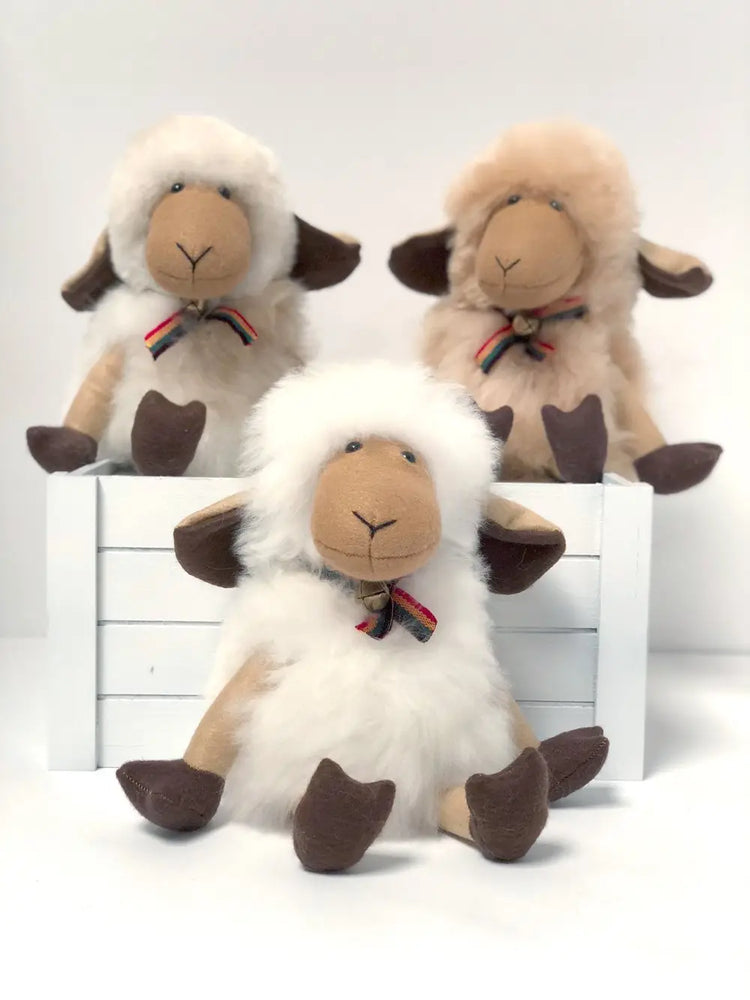 
                
                    Load image into Gallery viewer, Alpaca Lamb Stuffy
                
            