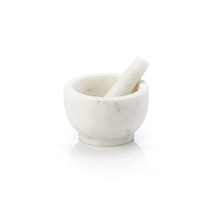 
                
                    Load image into Gallery viewer, Amara Marble Mortar and Pestle
                
            