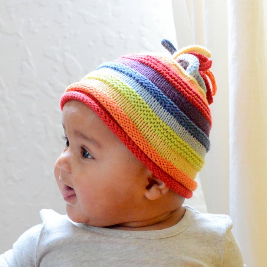 
                
                    Load image into Gallery viewer, Rainbow Stripey Hat
                
            