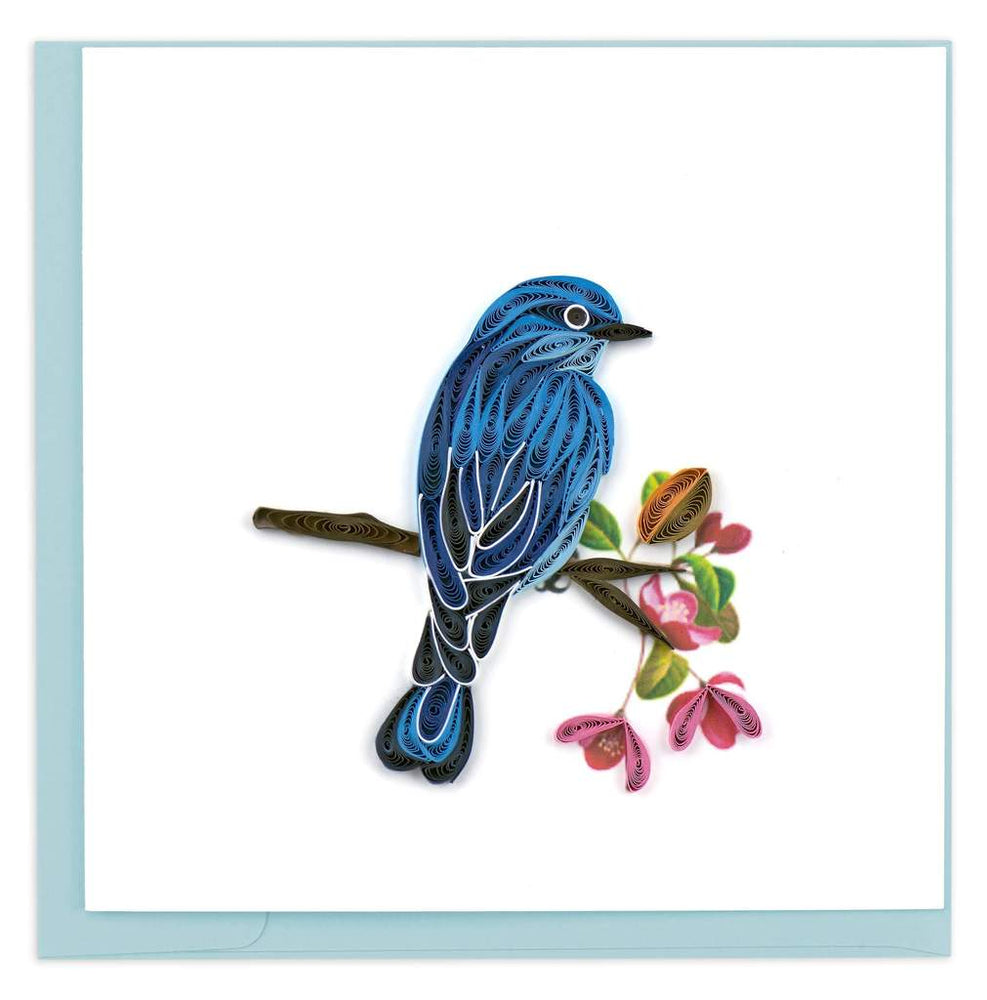 Bluebird Quilling Card