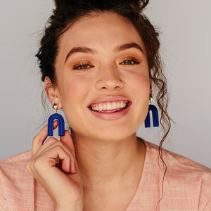 Ultramarine Rainbow Earrings