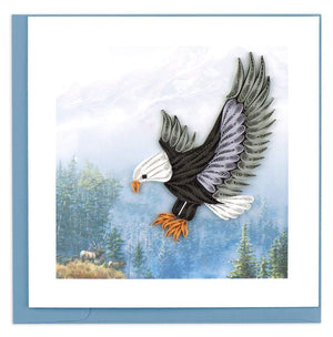 
                
                    Load image into Gallery viewer, Eagle Quilling Card
                
            