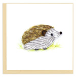 Hedgehog Quilling Card