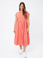 Logan Midi Dress Badminton Melon