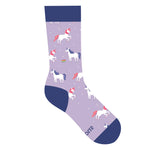 Socks that Save LGBTQ Lives (Purple Unicorns)
