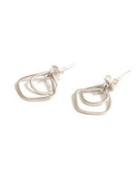 Hail Storm Sterling Stud Earrings