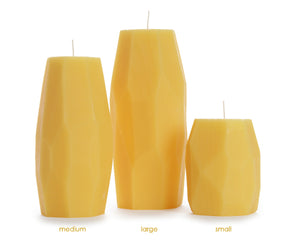 
                
                    Load image into Gallery viewer, Faceted Pillar Candles
                
            