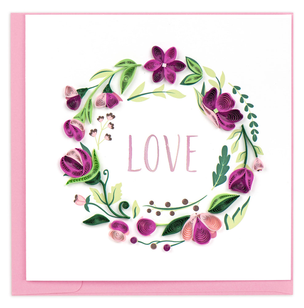Love Wreath Quilling Card *New Design!*