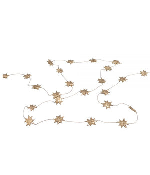 
                
                    Load image into Gallery viewer, Gold Palm Star Garland
                
            