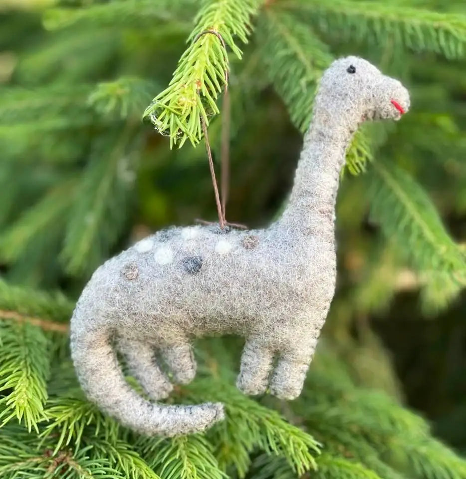 
                
                    Load image into Gallery viewer, Felted Dino Ornaments
                
            