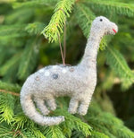Felted Dino Ornaments