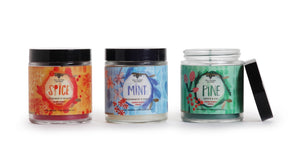 Holiday Glass Candles