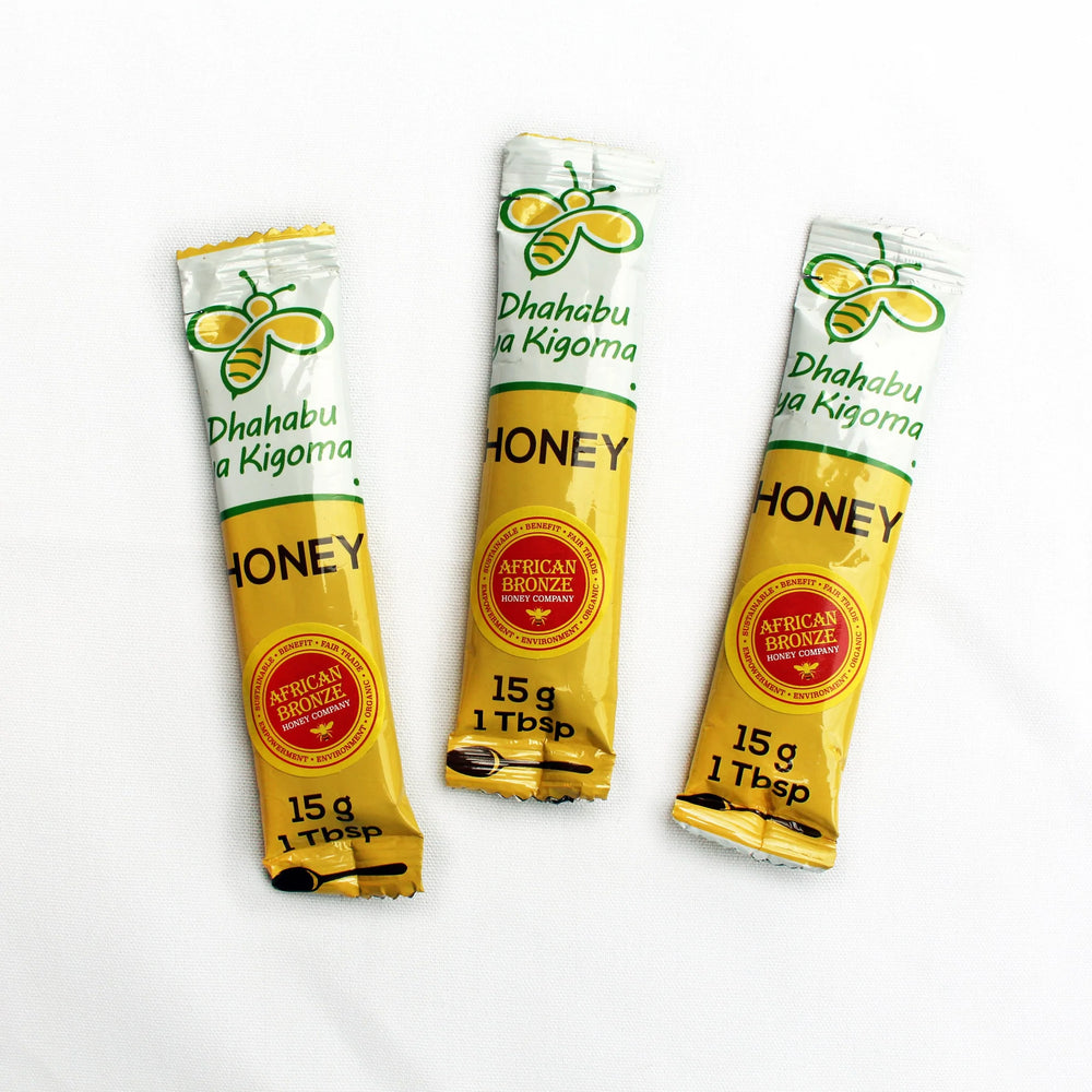 
                
                    Load image into Gallery viewer, 3 Organic Honey Sachets
                
            