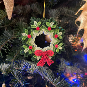 Quilled Wreath Ornament