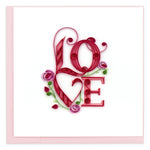 Love Quilling Card
