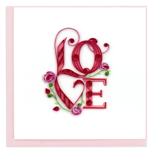 
                
                    Load image into Gallery viewer, Love Quilling Card
                
            