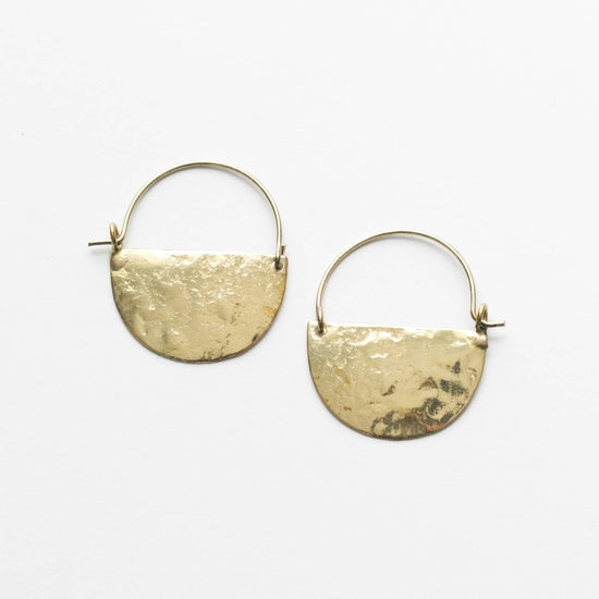 
                
                    Load image into Gallery viewer, Mini Moon Earrings
                
            