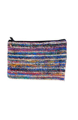 Recycled Silk Coin Purse