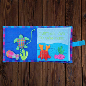 Save the Turtles Cloth Book
