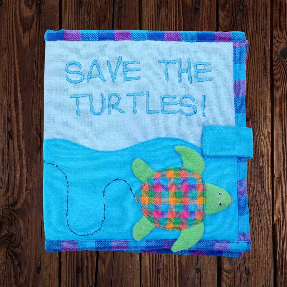 Save the Turtles Cloth Book