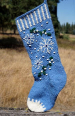 Handknit Christmas Stocking