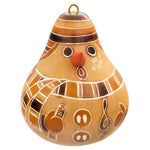 Snowman Gourd Ornament
