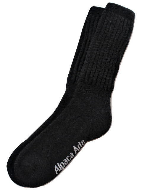 Solid Alpaca Socks