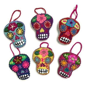 
                
                    Load image into Gallery viewer, Sugar Skull Ornament
                
            